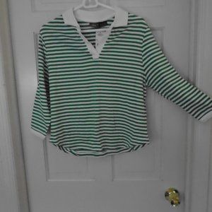 Women's Vintage Rt. 66 V-Neck Top Size XL